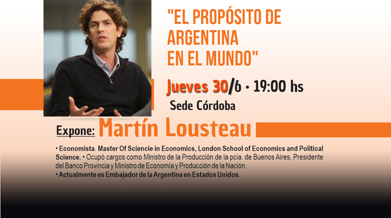 «El propósito de Argentina en el mundo»