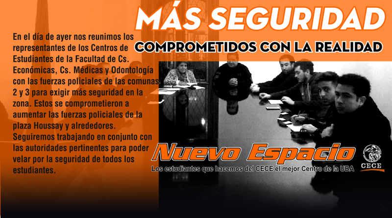 Por más seguridad