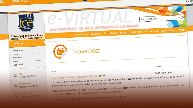 Más soporte virtual para cursos regulares